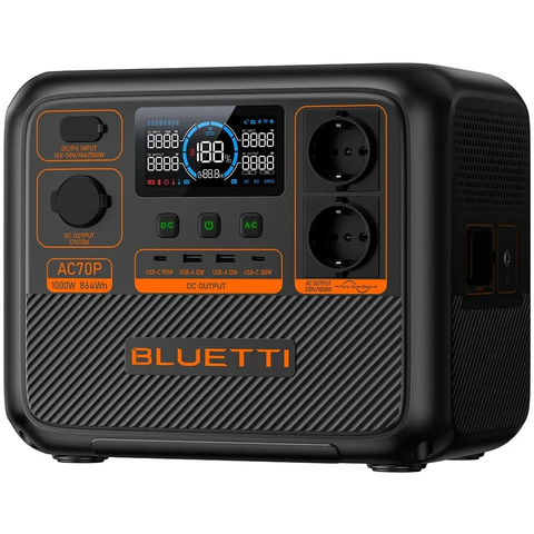 Charging station Bluetti AC70P, 1000 W