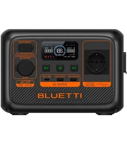 BLUETTI AC2P 300W 230.4Wh charging station