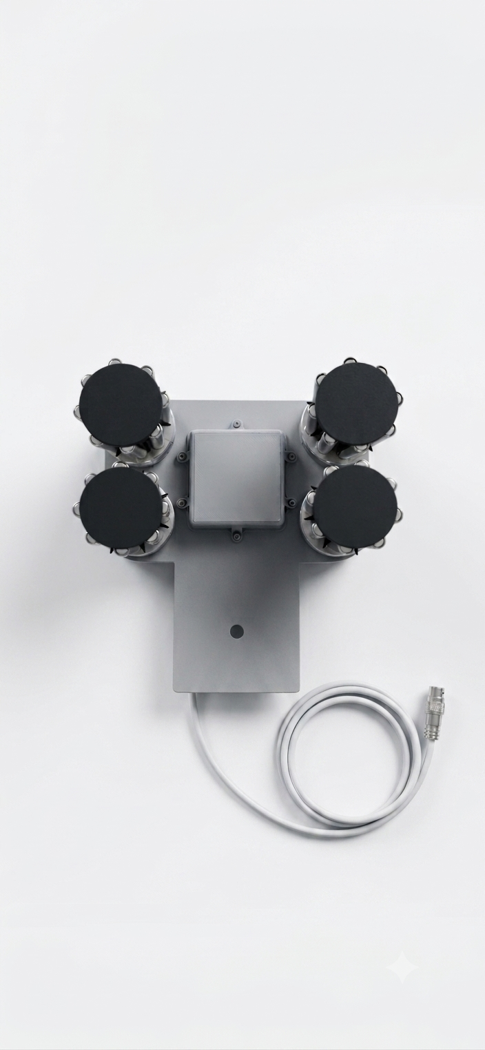 Reticle with electric trigger Dronobiya DBE-4S 4 barrel parts with breech, 4 cartridges