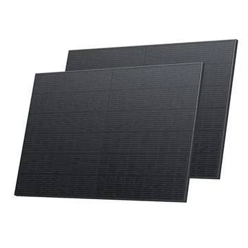 Набір сонячних панелей EcoFlow 2*400 Solar Panel Стаціонарні 14047 фото