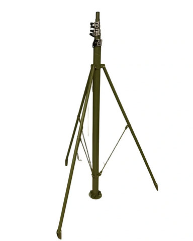 Mast (mast) 12 meters for remote antennas/repeaters for UAVs and NRCs