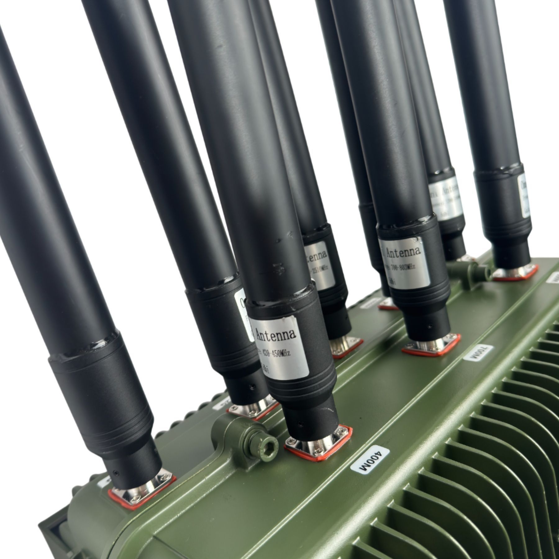 8-band EW system with collinear antennas "AIR Jammer Pro 8" (2 channels at 5.8G, 50 W each)