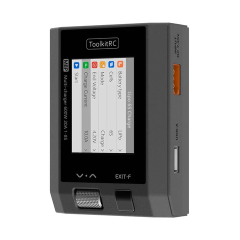 Зарядний пристрій ToolkitRC M8P 600W 20A 1-8S 4001923 фото