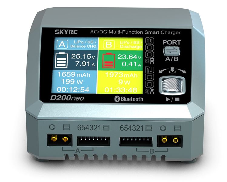 Зарядний пристрій SkyRC D200neo FPV drone battery charger 100175 фото