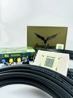 Комплект: виносна антена AvengeAngel Big Hulk plus 2.4G, 5.2G, 5.8