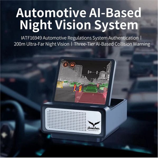 Автомобільна теплова камера нічного бачення зі штучним інтелектом Dark Knight MINI 100336 фото