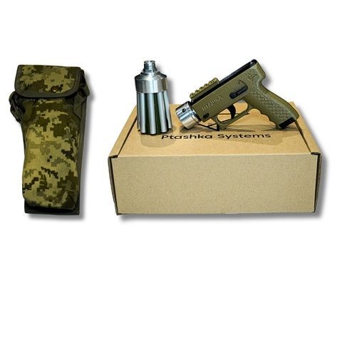 Infantry net launcher Ptashka 2.0: System + 1 cartridge + holster