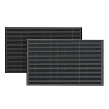Набір сонячних панелей EcoFlow 2*100 Solar Panel Стаціонарні 14039 фото